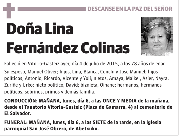 Lina Fernández Colinas