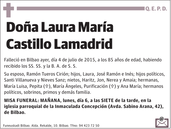 Laura María Castillo Lamadrid