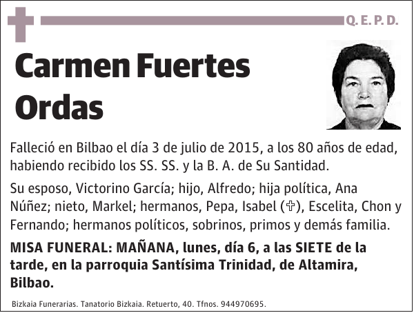 Carmen Fuertes Ordas