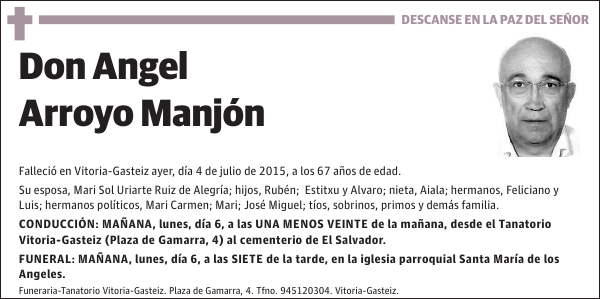 Angel Arroyo Manjón