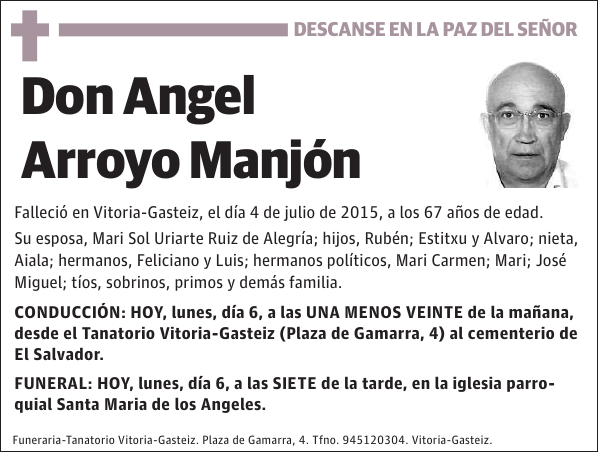 Angel Arroyo Manjón