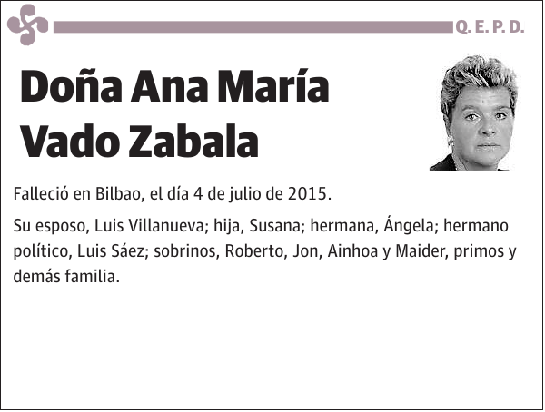 Ana María Vado Zabala