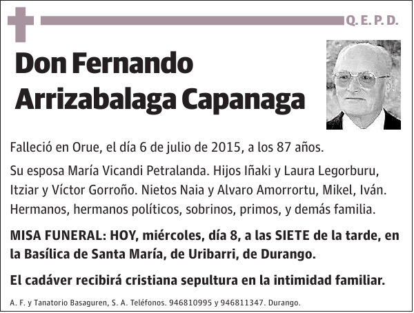 Fernando Arrizabalaga Capanaga