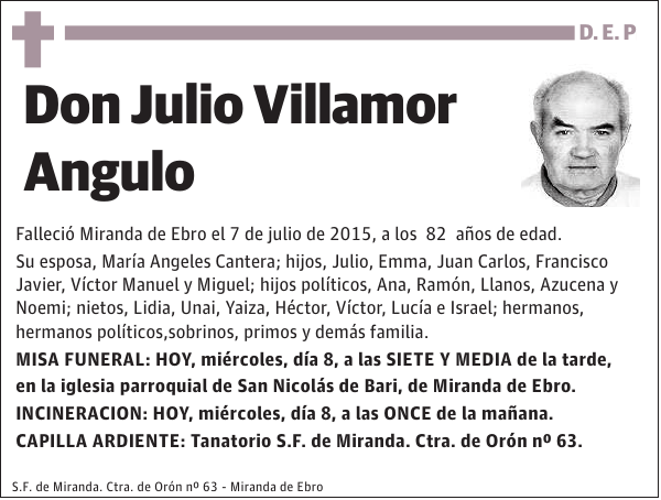 Julio Villamor Angulo