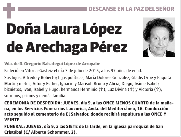 Laura López de Arechaga Pérez