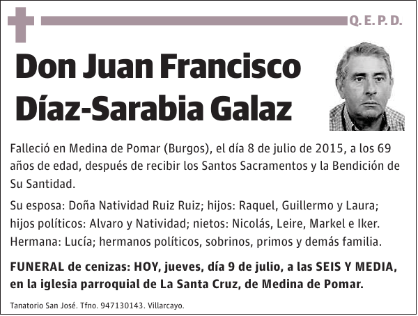 Juan Francisco Díaz-Sarabia Galaz