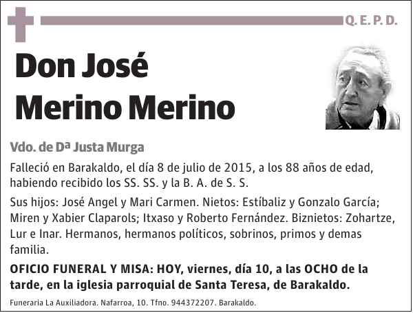 José Merino Merino