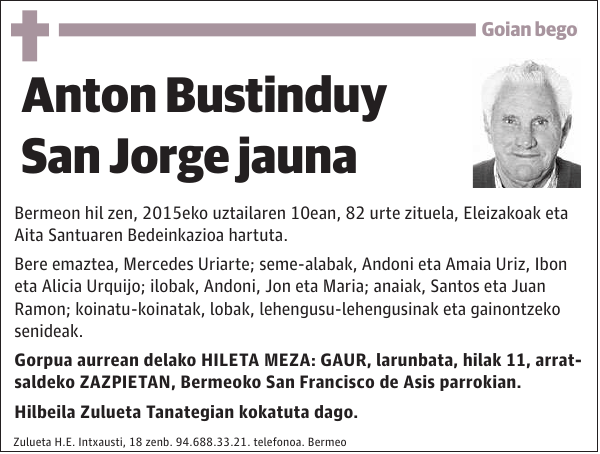 Anton Bustinduy San Jorge