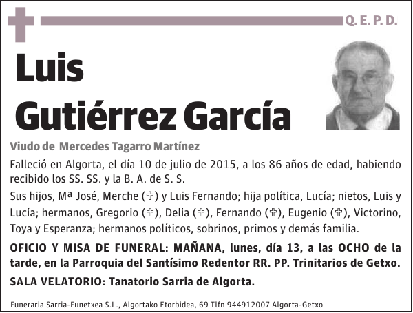 Luis Gutiérrez García