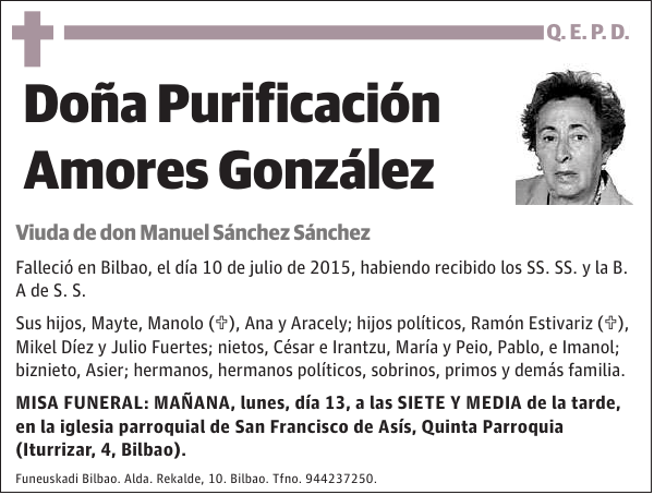 Purificación Amores González