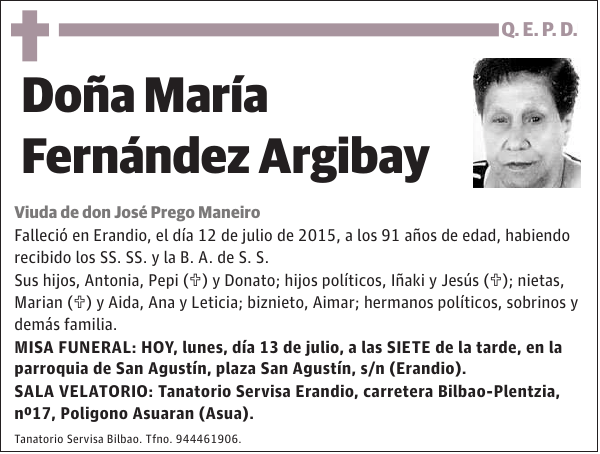 María Fernández Argibay