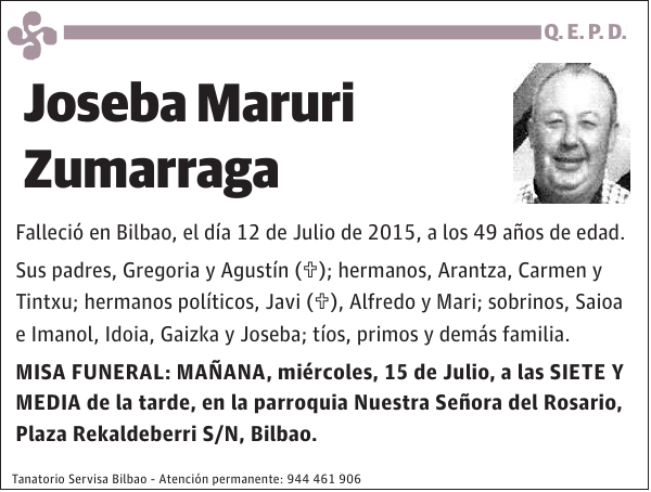 Joseba Maruri Zumarraga