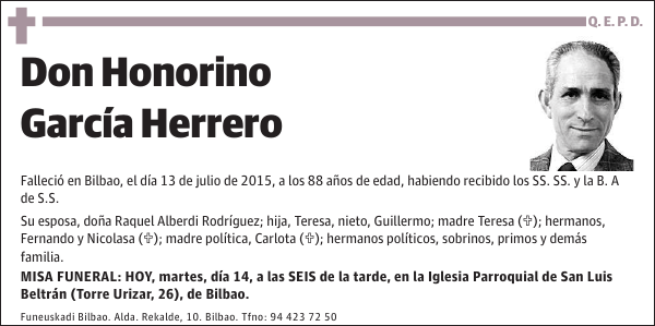 Honorino García Herrero