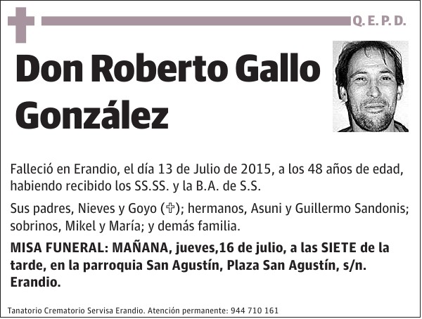 Roberto Gallo González