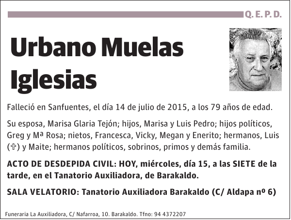 Urbano Muelas Iglesias