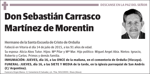 Sebastián Carrasco Martínez de Morentin