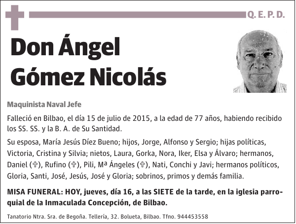 Ángel Gómez Nicolás