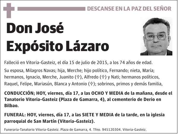 José Expósito Lázaro