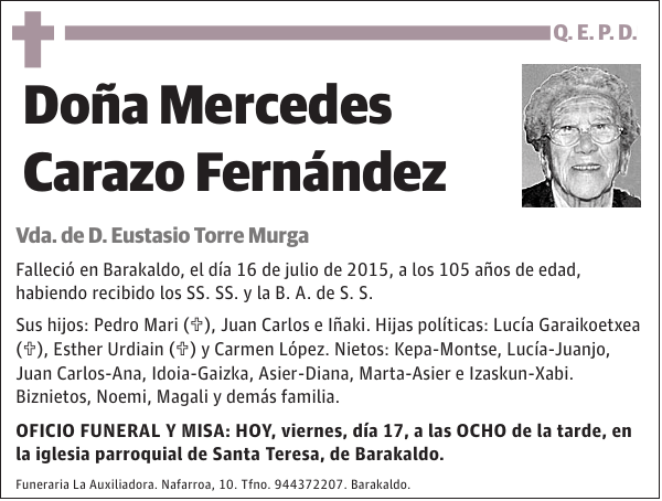 Mercedes Carazo Fernández