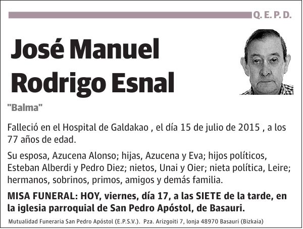 Jose Manuel Rodrigo Esnal