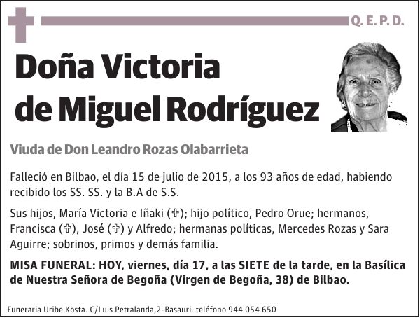 DE MIGUEL RODRIGUEZ,VICTORIA