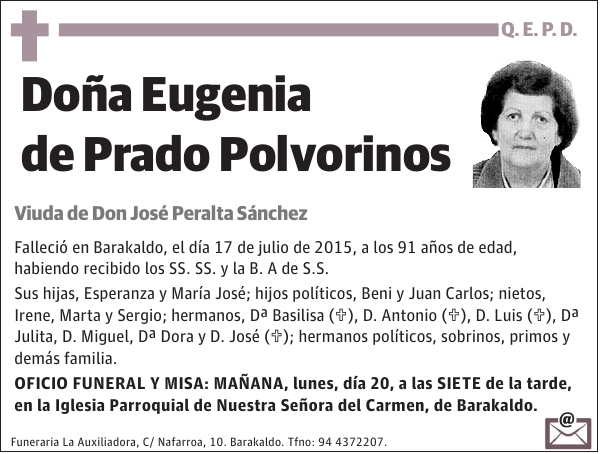 Eugenia de Prado Polvorinos