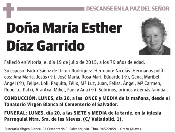 María Esther Díaz Garrido