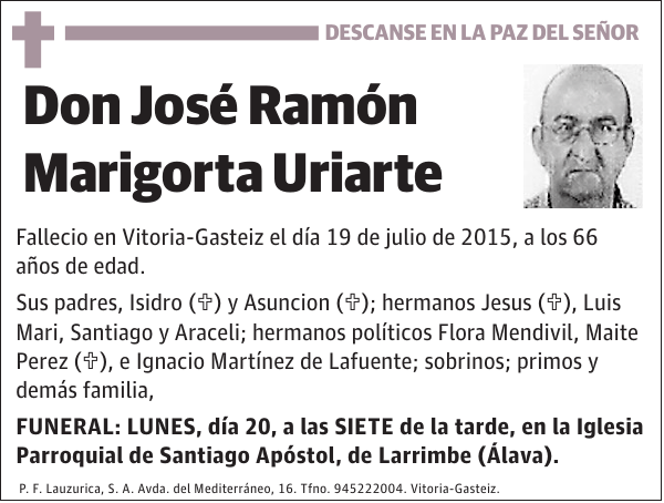 José Ramón Marigorta Uriarte