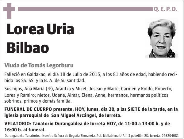 Lorea Uria Bilbao