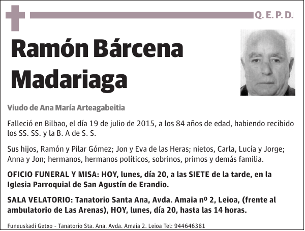 Ramón Bárcena Madariaga