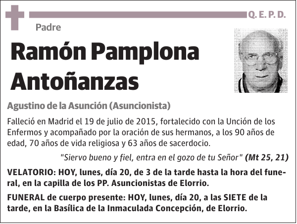 Ramón Pamplona Antoñanzas