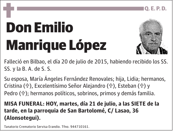 Emilio Manrique López