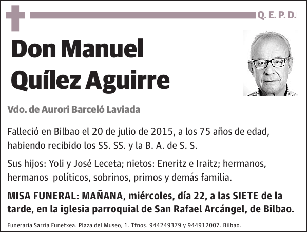 Manuel Quílez Aguirre