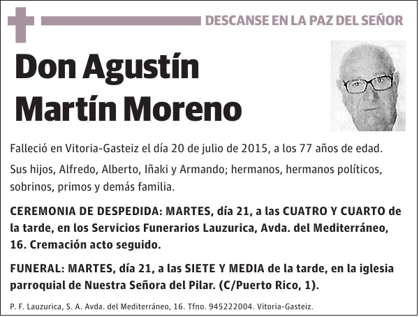 Agustín Martín Moreno