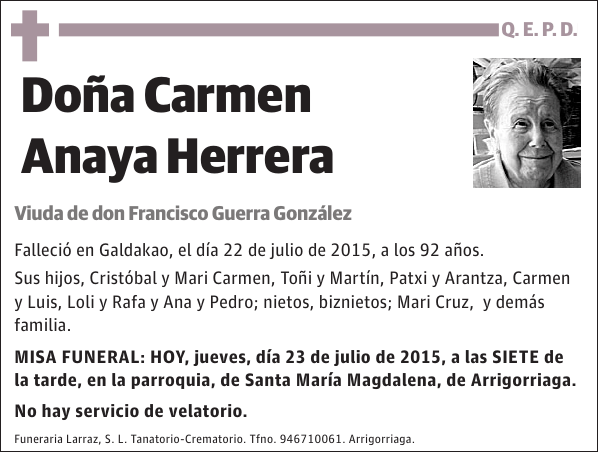 Carmen Anaya Herrera