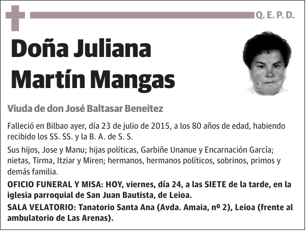 Juliana Martín Mangas