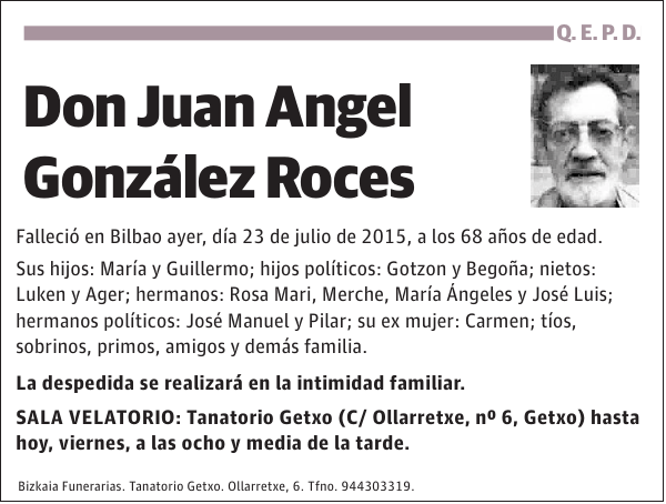 Juan Angel González Roces