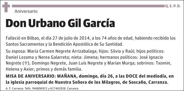 Urbano Gil García