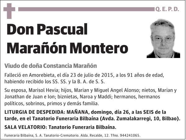 Pascual Marañón Montero