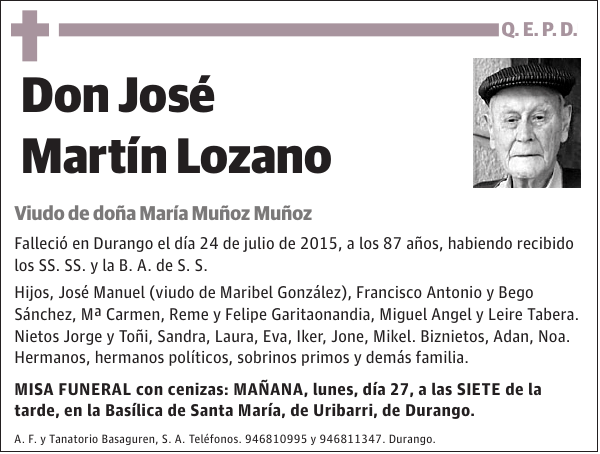 José Martín Lozano