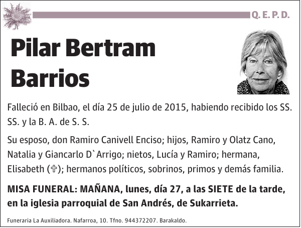 Pilar Bertram Barrios