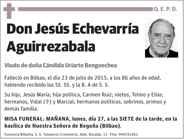 Jesús Echevarría Aguirrezabala