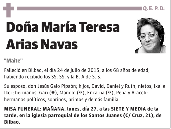 María Teresa Arias Navas