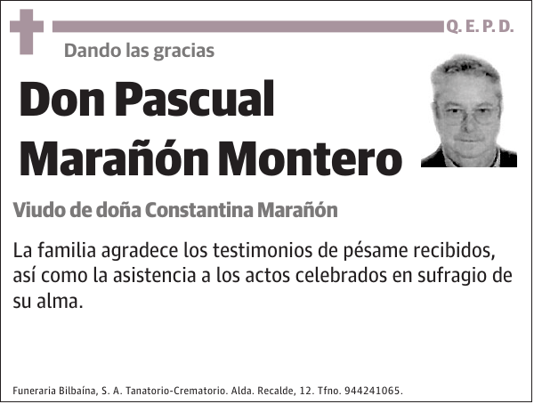 Pascual Marañón Montero