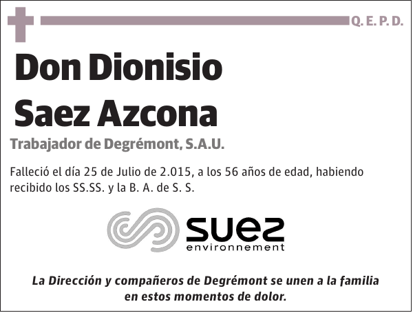 Dionisio Saez Azcona