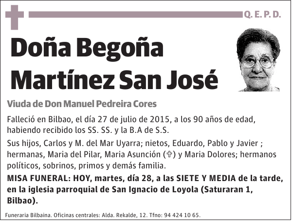 Begoña Martínez San José