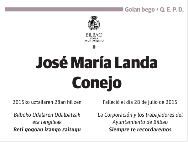 José María Landa Conejo