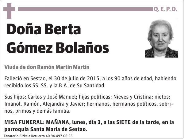 Berta Gómez Bolaños