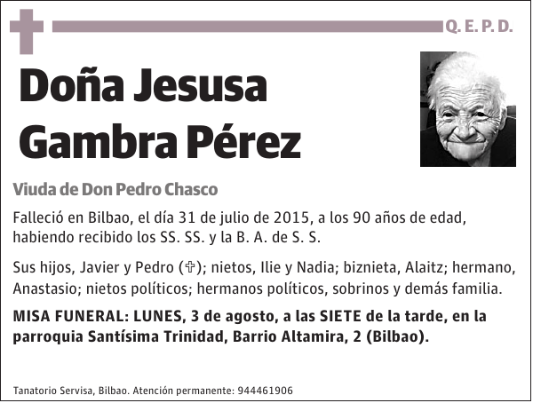 Jesusa Gambra Pérez