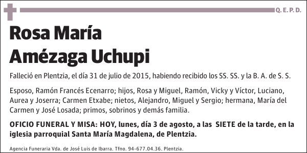 Rosa María Amézaga Uchupi